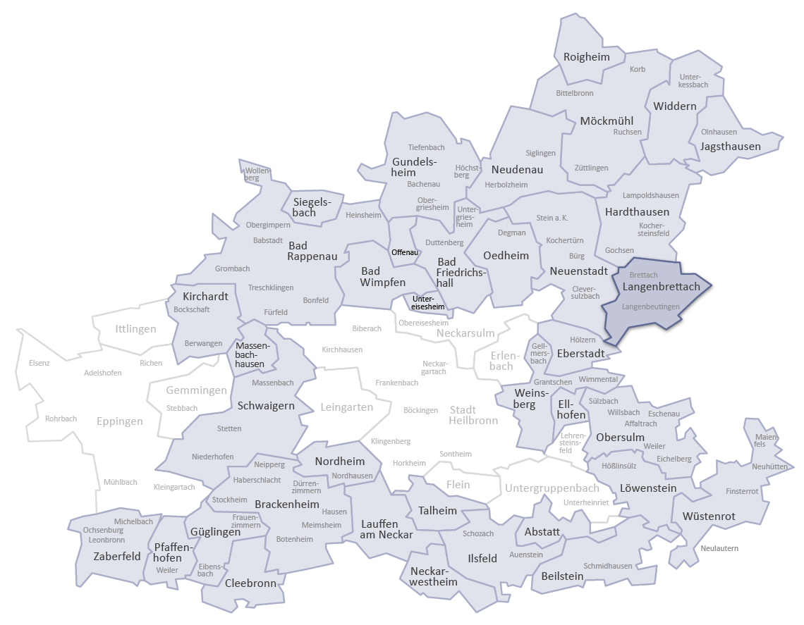 Außenstellen der VHS Unterland