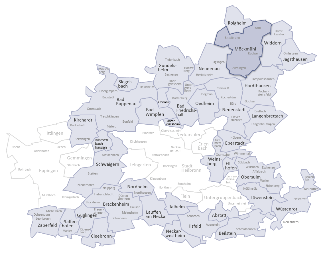 Außenstellen der VHS Unterland