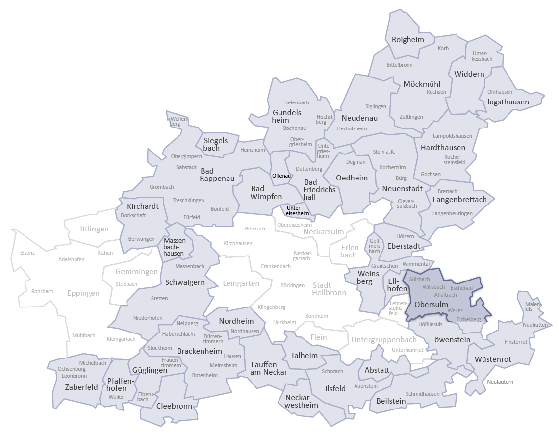 Außenstellen der VHS Unterland